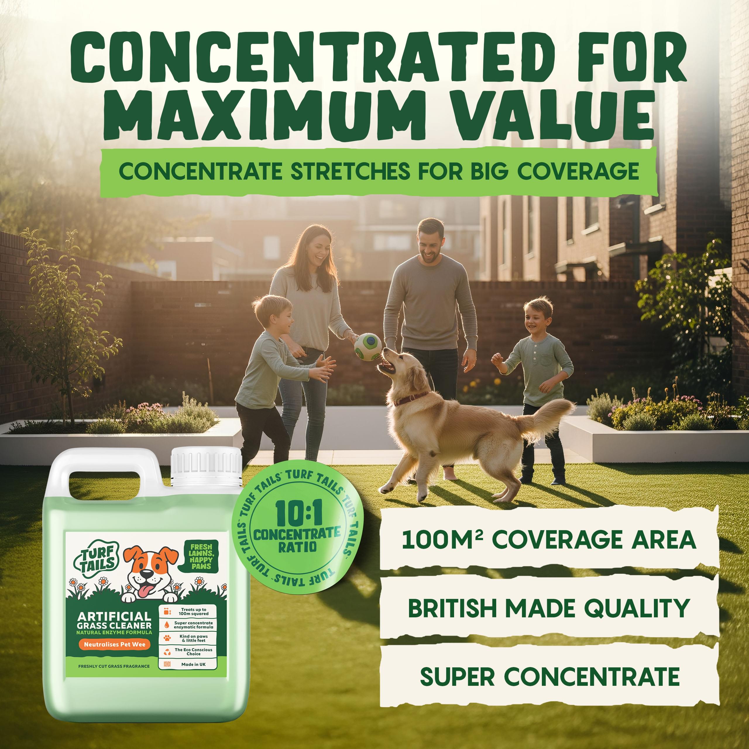 Turf Tails Artificial Grass Cleaner for Dogs